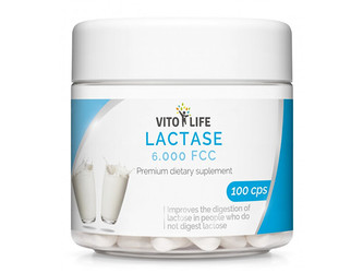 Vito life Laktáza 6.000 FCC, 100 tobolek