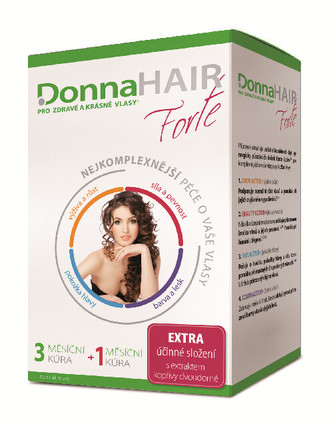 Simply You DonnaHAIR FORTE 4 měsíční kúra 90+30 tobolek zdarma