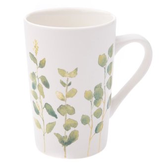 Hrnek porcelánový se stonky 370 ml