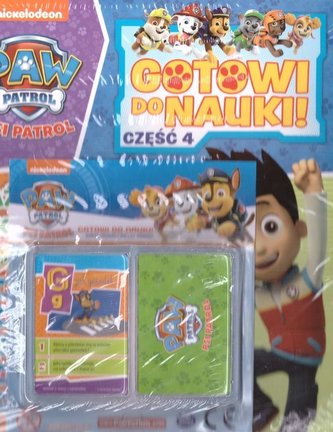 Zestaw. Gotowi do nauki. Psi patrol + karty