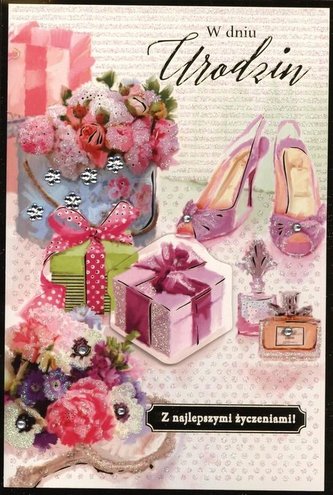 Karnet B6 Urodziny HM-200-1620