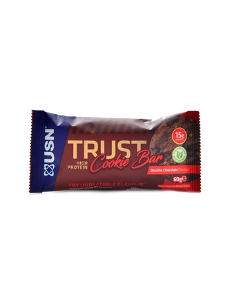 USN - Trust high protein cookie bar 60g - white chocolate raspberry