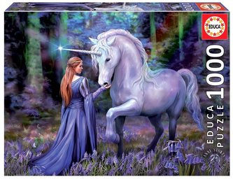 Puzzle 1000 Las kwitnących dzwonków, Anne Stokes