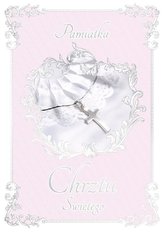 Karnet B6 PP-1512 Chrzest dziewczynka