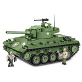 Stavebnice II WW M24 Chaffee, 590 k, 2 f