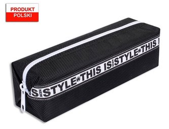 Piórnik szkolny WAR-1084 Czarny WARTA