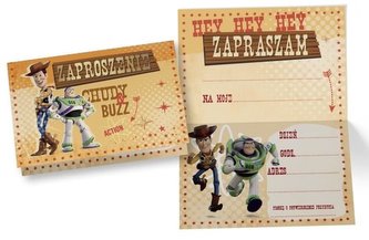 Zaproszenie ZD-008 Toy Story (5 szt.) Zaproszenie ZD-008 Toy Story (5 szt.)
