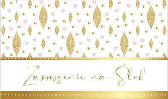 Zaproszenie PMZ-084 Ślub (5 szt.)