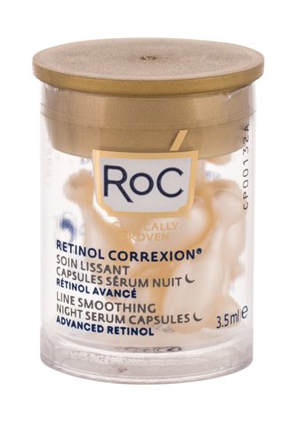 RoC Retinol Correxion Pleťové sérum Line Smoothing Advanced Retinol 3,5 ml Night Serum Capsules pro ženy