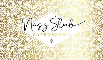 Zaproszenie PMZ-082 Ślub (5 szt.)