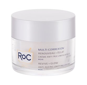 RoC Multi Correxion Denní pleťový krém Revive + Glow 50 ml Anti-Ageing Unifying Cream pro ženy