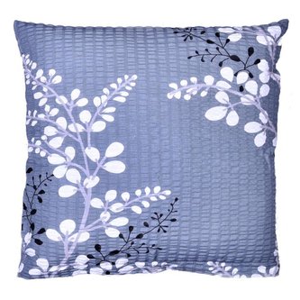 Povláček krepový - šedá větvička - 40x40cm