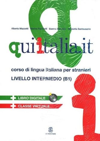 Qui Italia.it Livello Intermedio B1 Podr. + CD