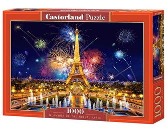 Puzzle 1000 Czar Nocy, Paryż CASTOR