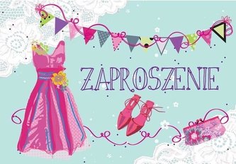 Zaproszenie ZZ-043 Kobiece (5 szt.)