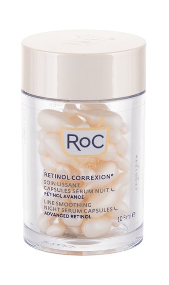 RoC Retinol Correxion Pleťové sérum Line Smoothing Advanced Retinol 10,5 ml Night Serum Capsules pro ženy
