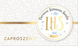 Zaproszenie PMZ-062 Komunia (5 szt.)