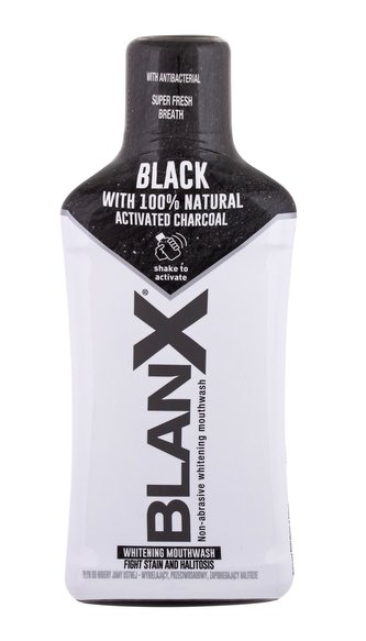 BlanX Black Ústní voda 500 ml unisex