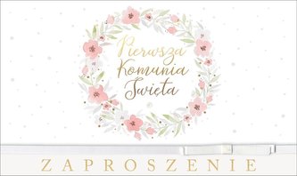 Zaproszenie PMZ-056 Komunia (5 szt.)