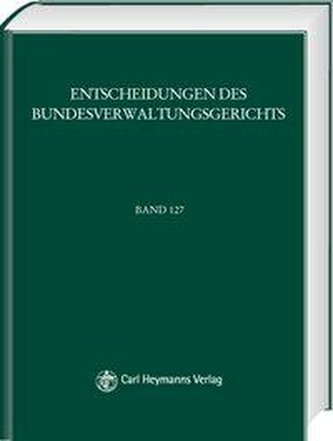 BVerwGE - Entscheidungen des Bundesverwaltungsgerichts