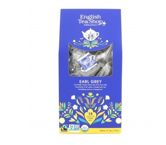 English Tea Shop Pyramidové čaje Earl grey bio, 15 pysramidek