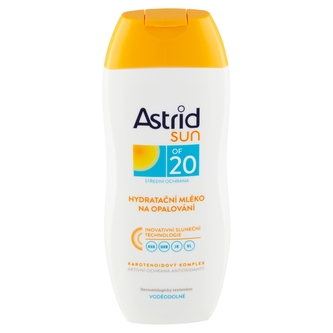Astrid Hydratační mléko na opalování OF 20 Sun Objem 200 ml unisex