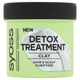 Syoss Hliněná kúra pro čištění vlasů a pokožky hlavy (Detox Clay) 200 ml unisex