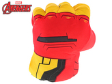 Avengers rukavice plyšová Ironman 27cm 0m+