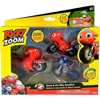 Ricky Zoom Trójpak motorów 1 TOMY
