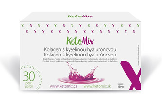 KetoMix Kolagen s kyselinou hyaluronovou (30 porcí)