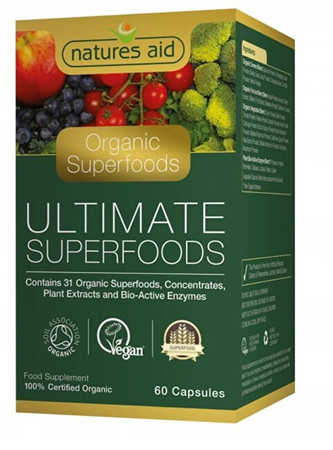 Natures Aid Extrakty superpotravin a enzymů 60 tablet