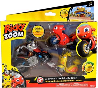 Ricky Zoom Trójpak motorów 2 TOMY