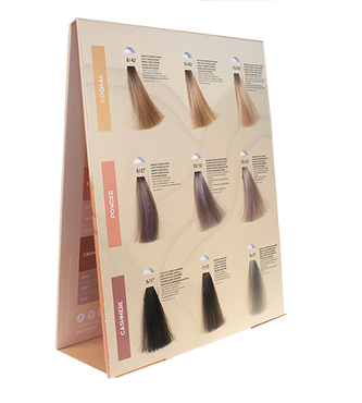 Inebrya Color vlasový vzorník 9 odstínů