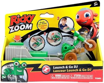 Ricky Zoom Wyrzutnia z motorem 3 TOMY