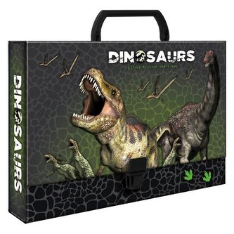 Teczka twarda z rączką Dinozaur DERFORM