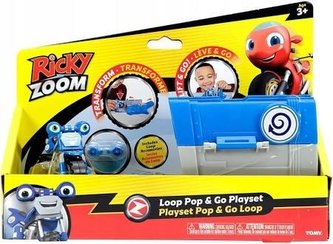 Ricky Zoom Zestaw startowy + motor Loop TOMY