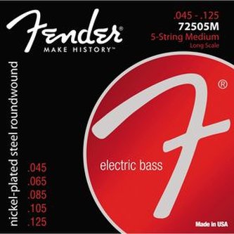 Struny FENDER 7250-5M (073-7250-456)