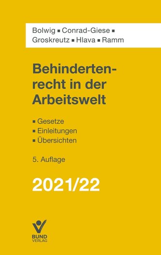 Behindertenrecht in der Arbeitswelt