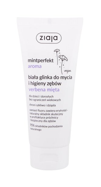 Ziaja Mintperfect Zubní pasta Aroma White Clay Verbena & Mint 100 ml unisex