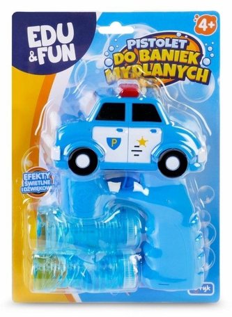 Pistolet do robienia baniek mydlanych Policja