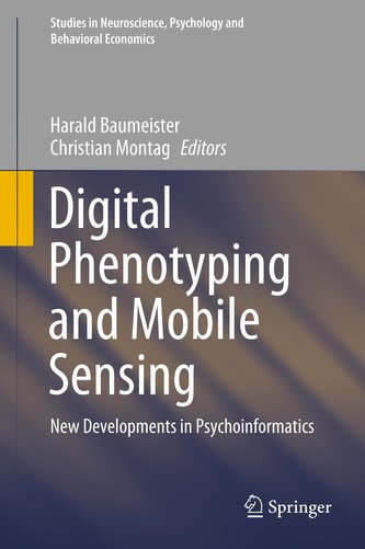 Digital Phenotyping and Mobile Sensing