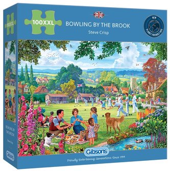 Puzzle 100 XXL Kręgle nad potokiem G3