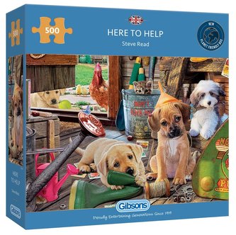 Puzzle 500 Chcemy pomóc G3