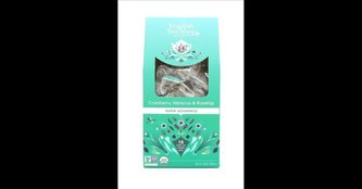 English Tea Shop Pyramidové čaje Brusinka, ibišek, šípek, 15 pyramidek