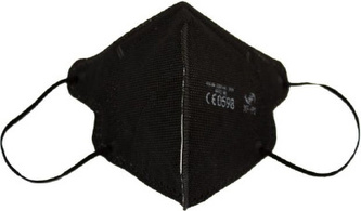 Pharma Activ Respirátor FFP2 NR iprotect junior černý 10 ks