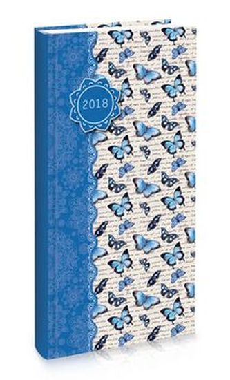 Diář A6 LYRA týdenní Butterfly 2018