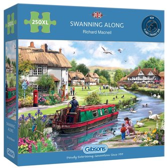 Puzzle 250 XL Łabędzie G3