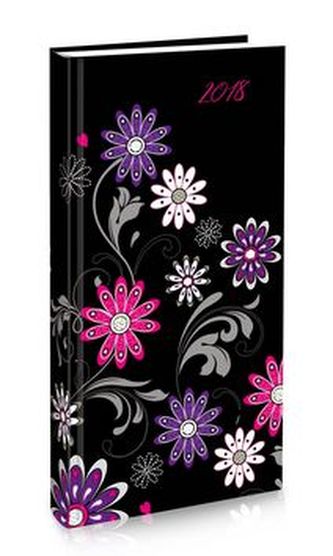 Diář A6 LYRA týdenní Elegant 2018