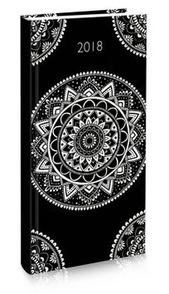 Diář A6 LYRA týdenní Mandala 2018