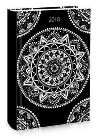 Diář A5 LYRA týdenní Mandala 2018